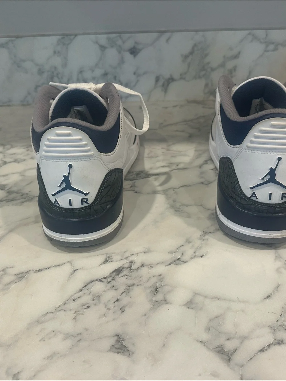 Midnight Navy Jordan 3s